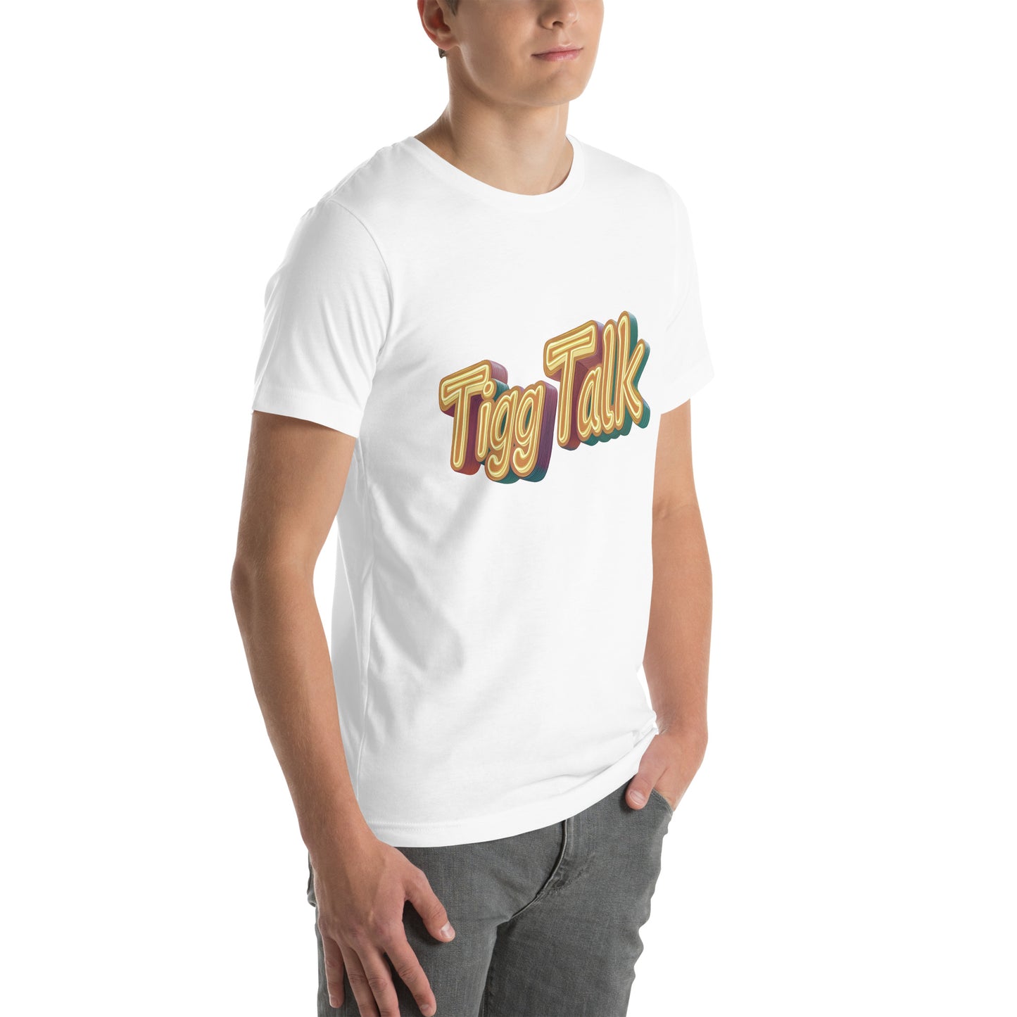 Tigg Talk Color Logo | Unisex t-shirt